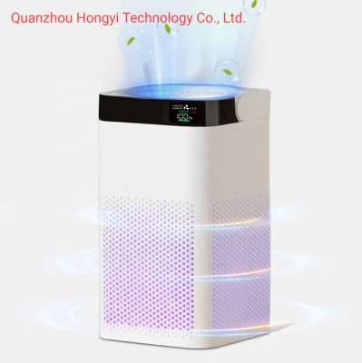 Nuevas llegadas 2021 El mejor purificador de aire, Mini limpiador de aire portátil de iones negativos para el hogar, purificadores de aire de escritorio con filtro HEPA Ture